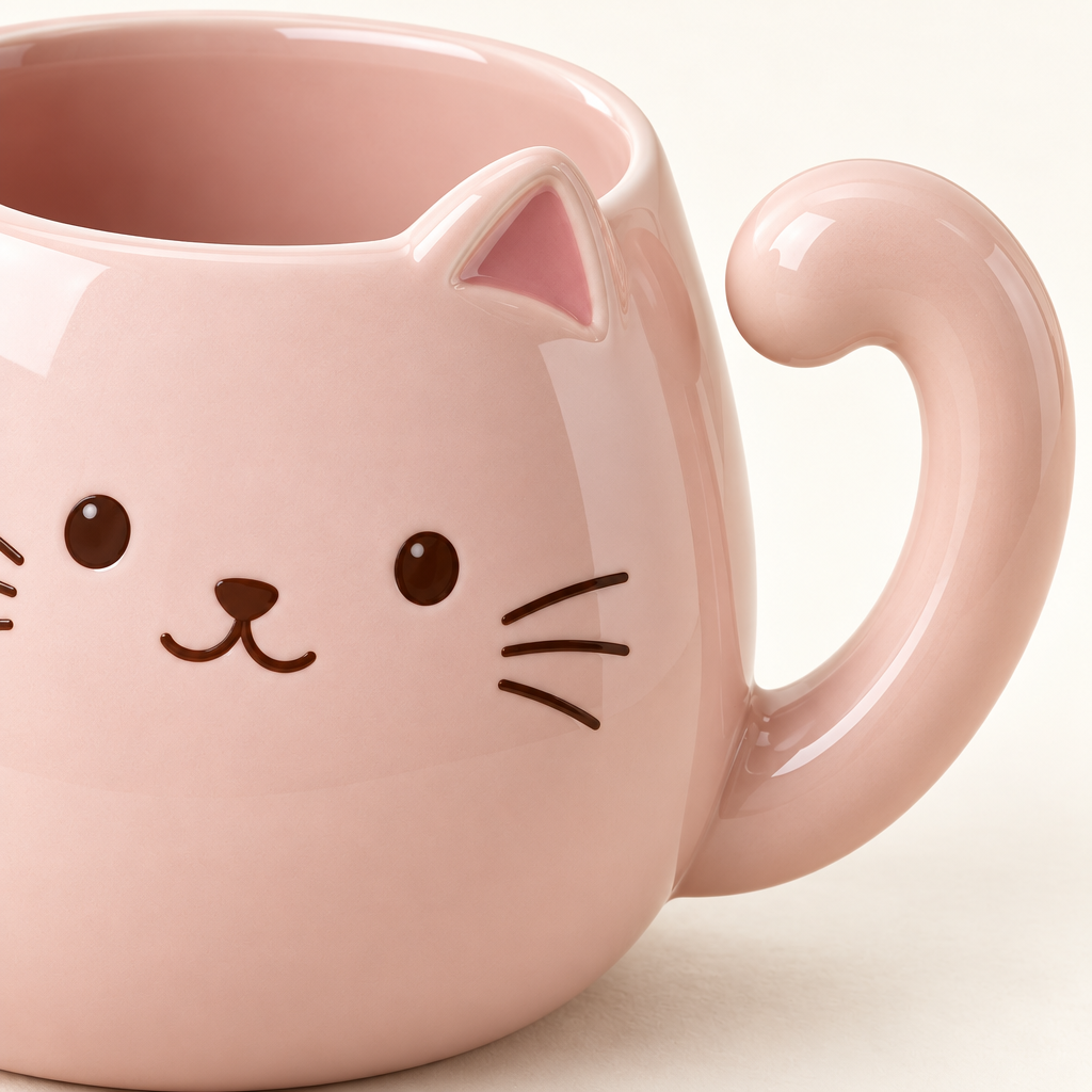 Blush Cat Mug
