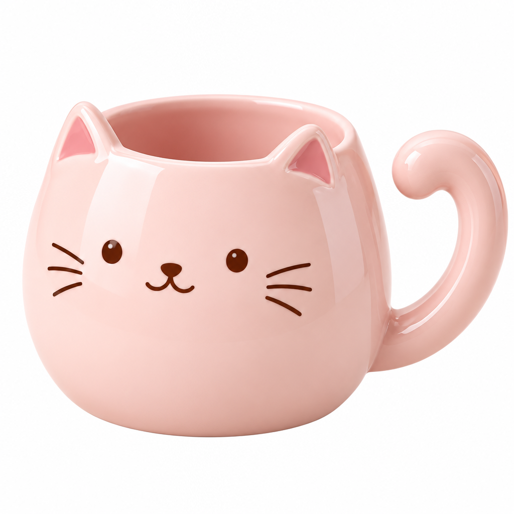 Blush Cat Mug