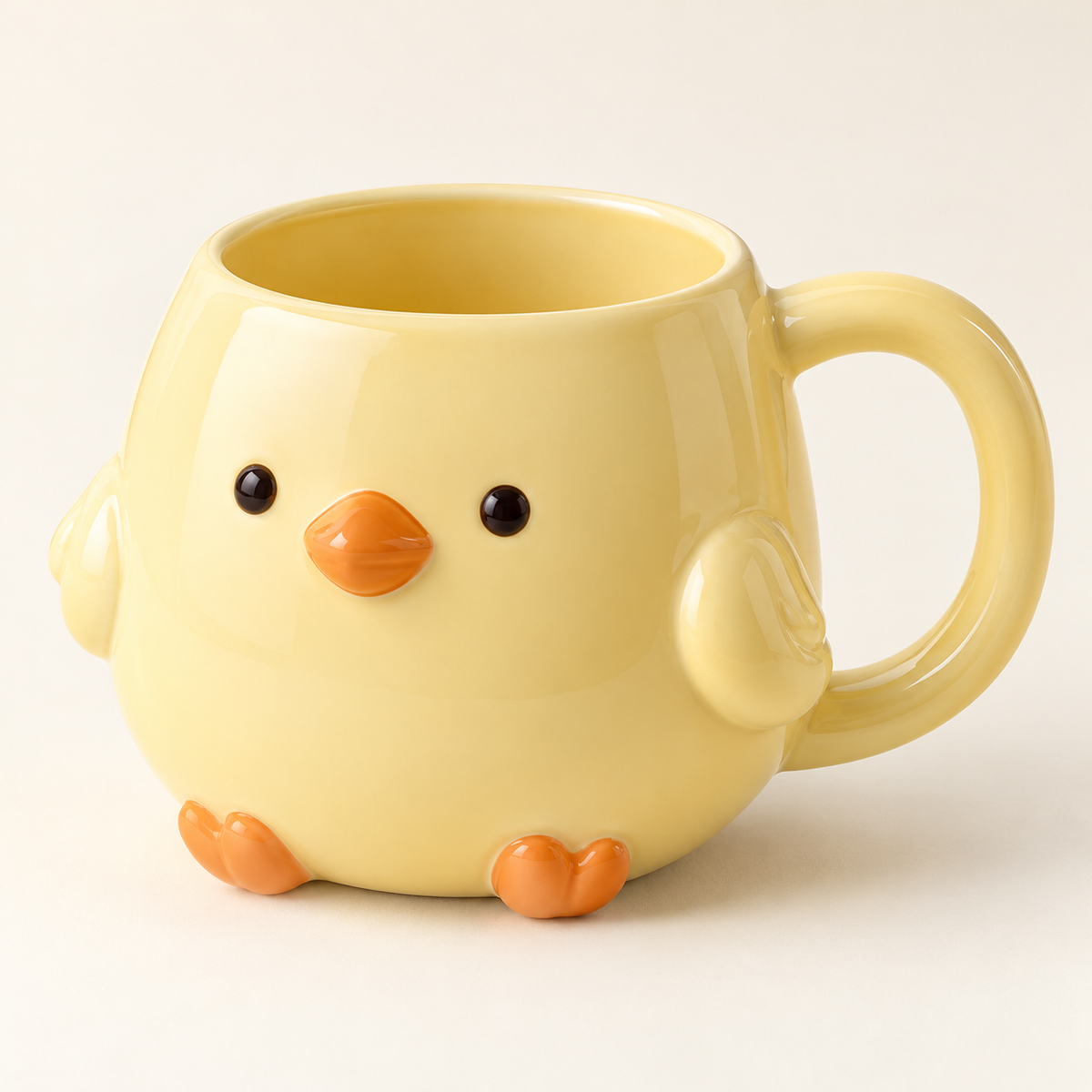 Butter Yellow Chick Mug