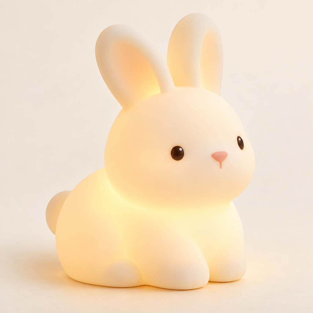 Ivory Bunny Night Light