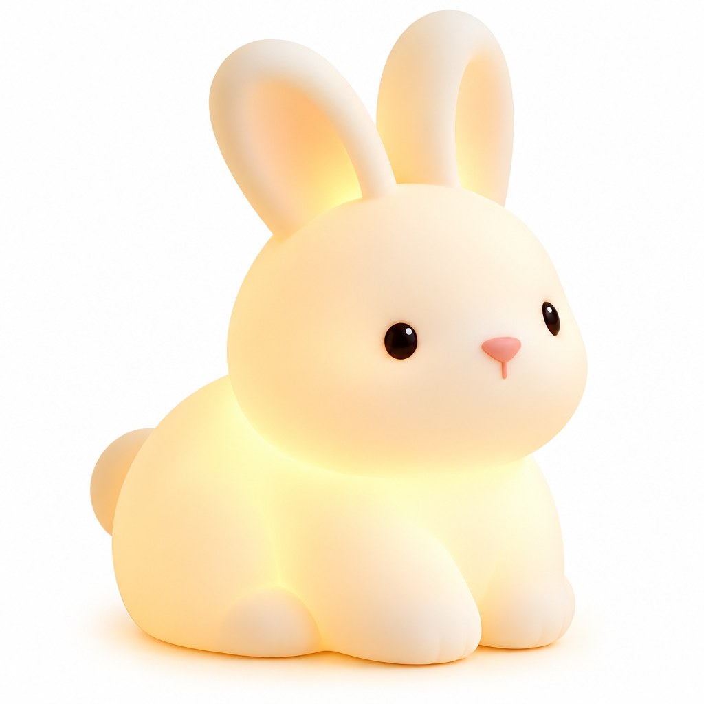 Ivory Bunny Night Light