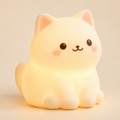 Ivory Cat Night Light