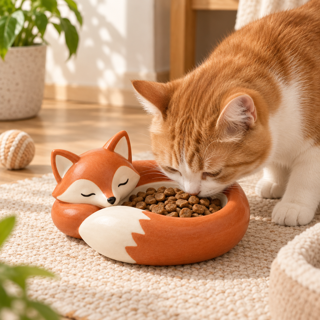 Sleeping Fox Trinket Dish