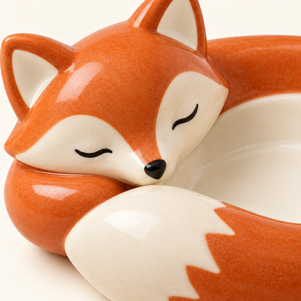 Sleeping Fox Trinket Dish