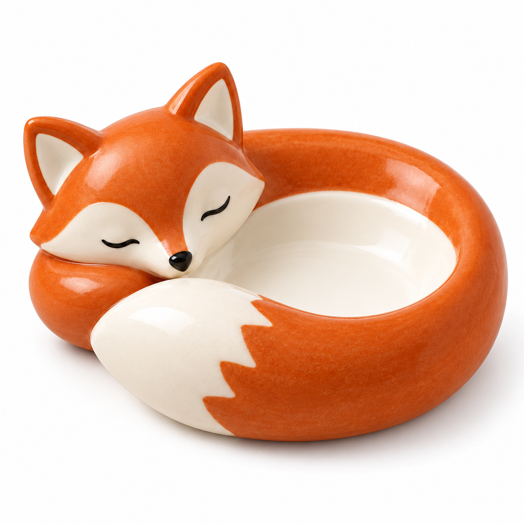 Sleeping Fox Trinket Dish